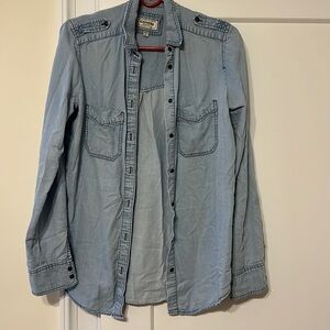 Express Boyfriend Jean Button Up.